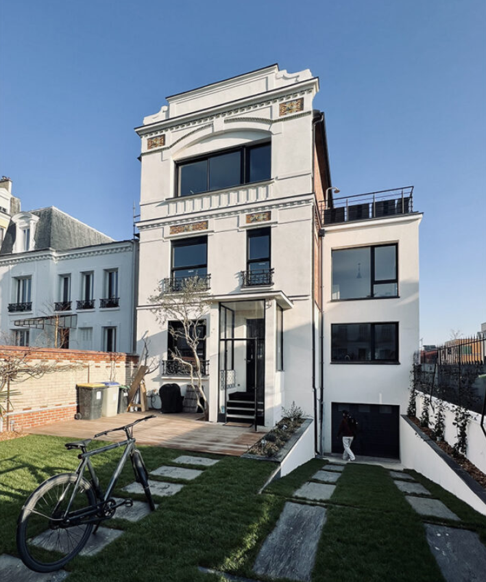 vue extérieur depuis le jardin