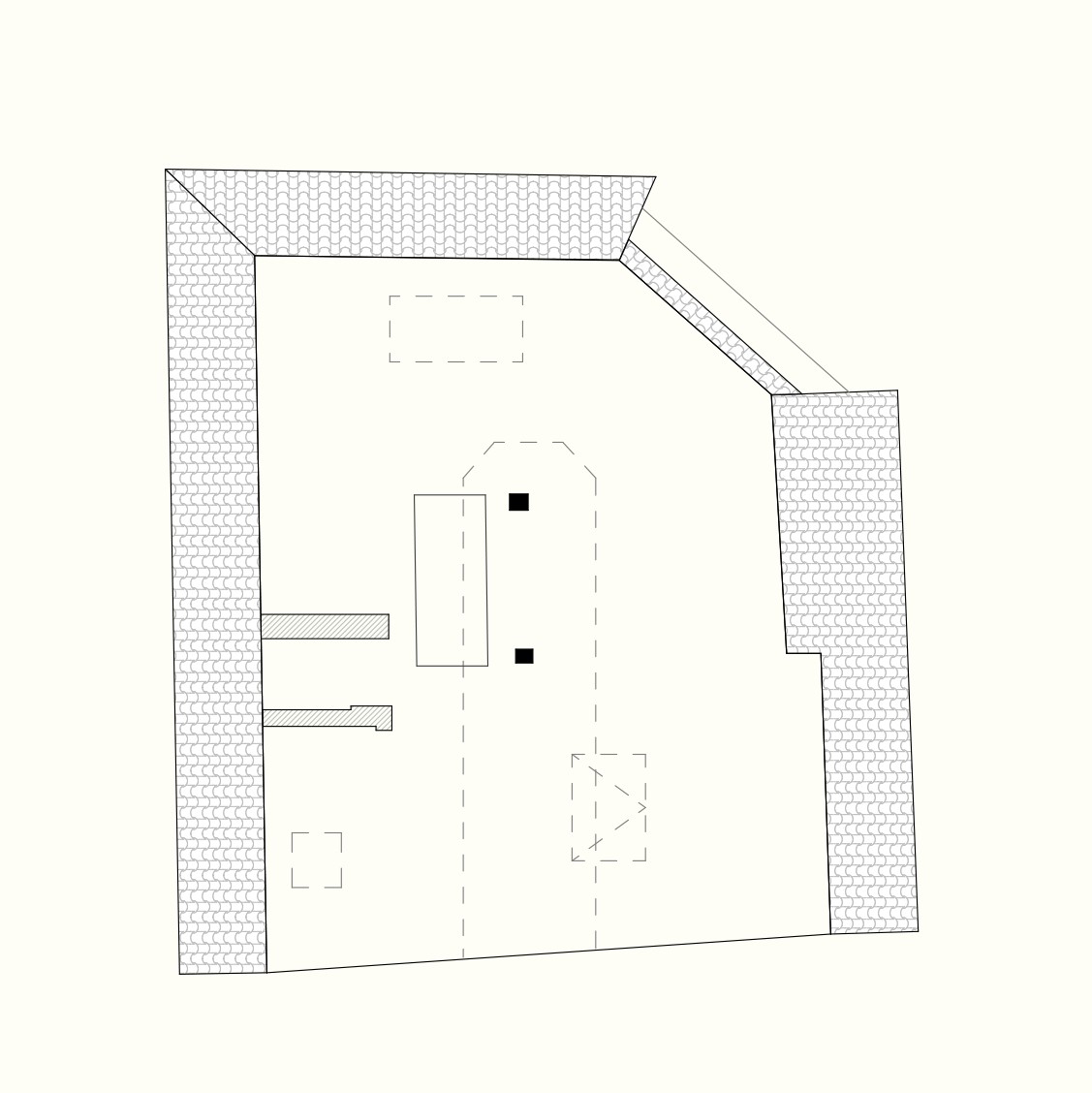 Plan existant Loft Montreuil